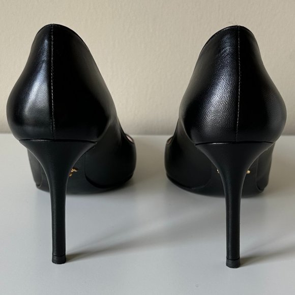 Prada Calzature Donna Capretto Nero Pump - Picture 10 of 12